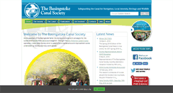 Desktop Screenshot of basingstoke-canal.org.uk
